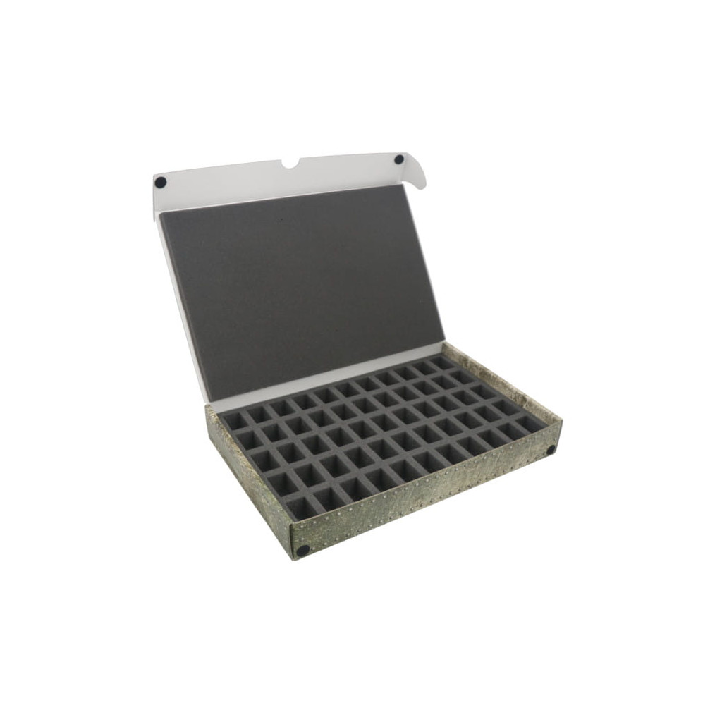 Rangement Safe & Sound - Boîte pour 55 Figurines (Socles 25mm)