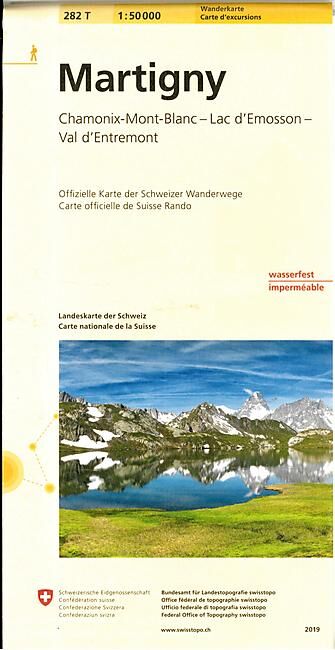 BUNDESAMT - 282T MARTIGNY ECHELLE 1 50 000