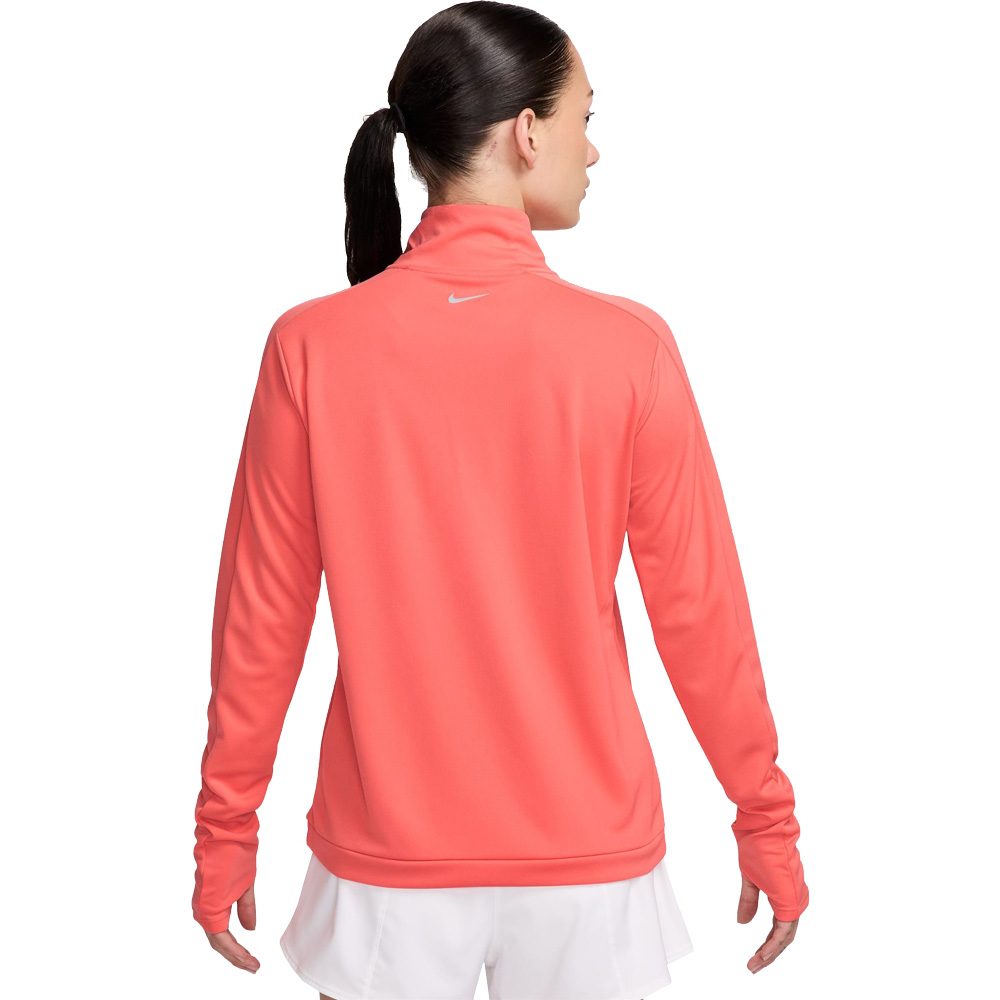 Nike Swoosh 1/2 Zip Longsleeve Damen magic ember