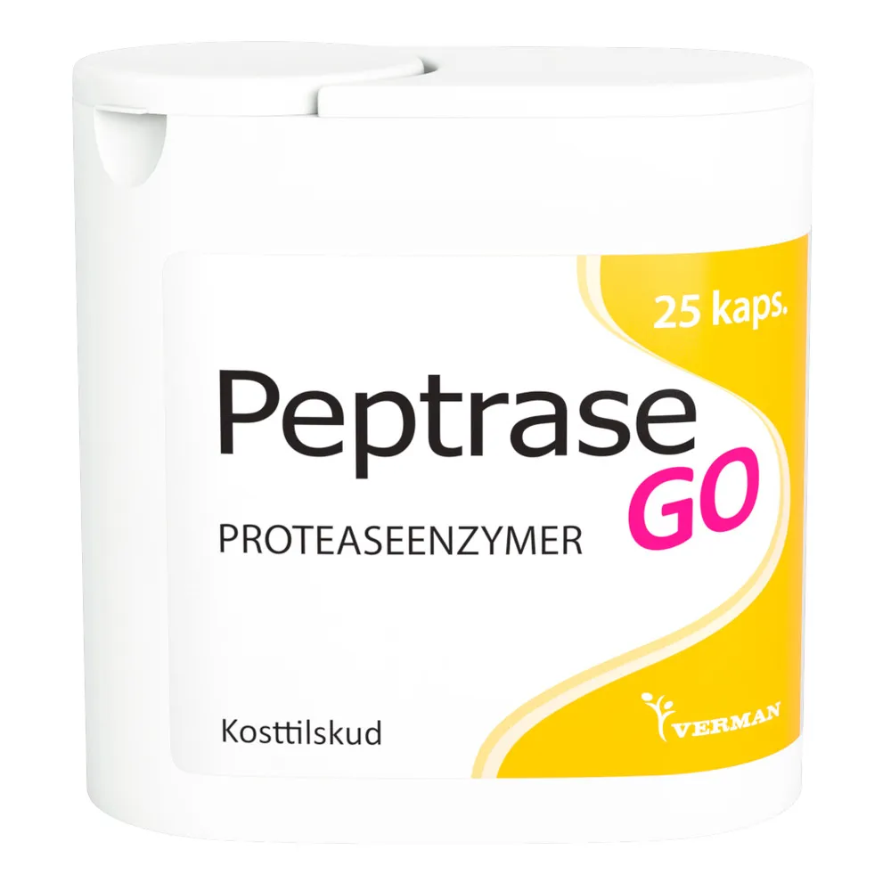Peptrase GO - 25 kaps.