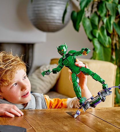 LEGO? Marvel Spider-Man - Byg Sølv-figur af Green Goblin 76284 -