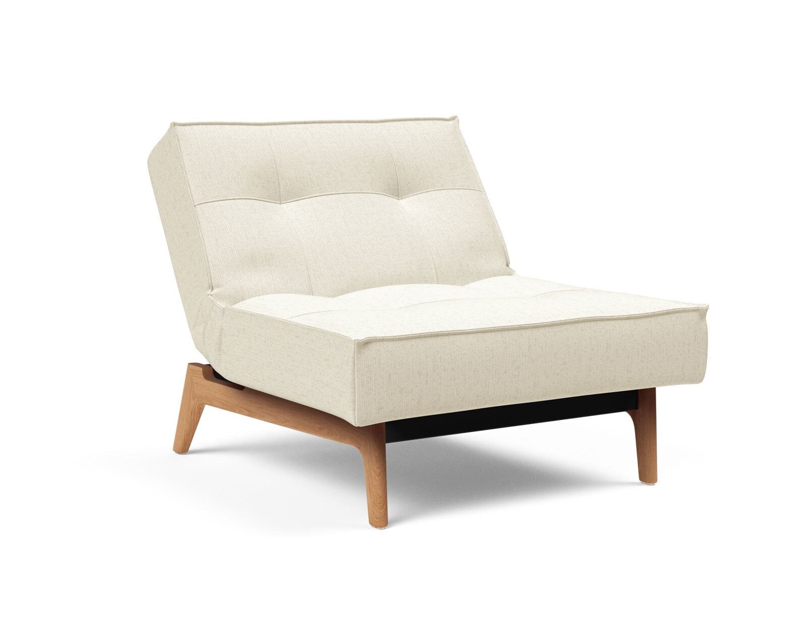INNOVATION LIVING Schlafsessel HAVANNA Eiche natur /Boucle white