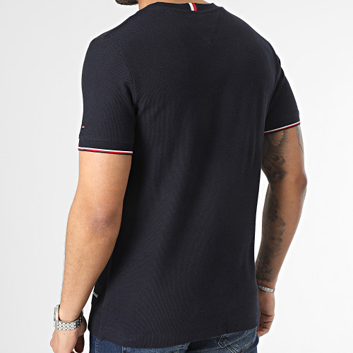 Tee Shirt Poche Honey Comb Rwb 1542 Bleu Marine