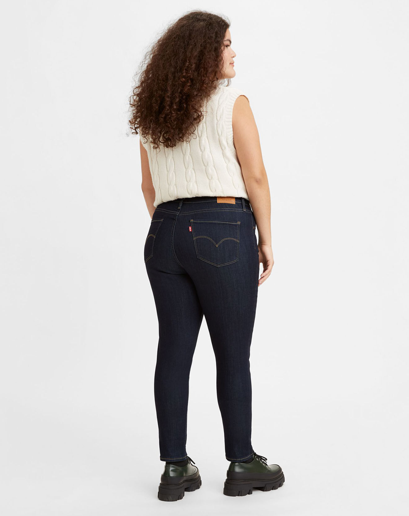 Levi's® Jean 721 taille haute Sculpt with Hypersoft bleu brut