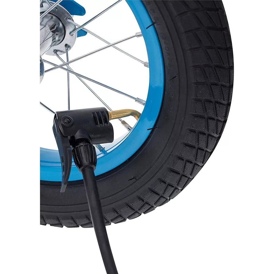 PROMETHEUS BICYCLES® Schlauch 10 AV abgewinkelt für Kinderfahrrad, Roller und Laufrad