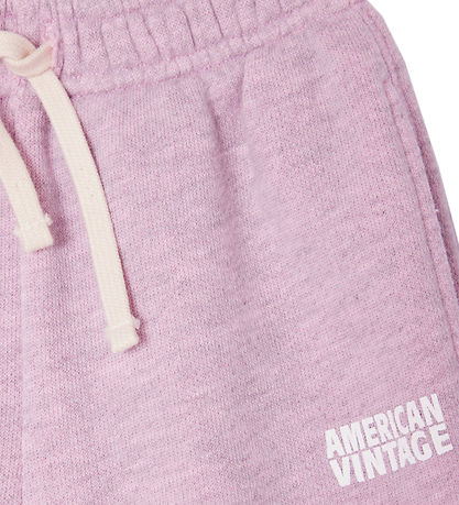 American Vintage Shorts - Satin Saurer Teint