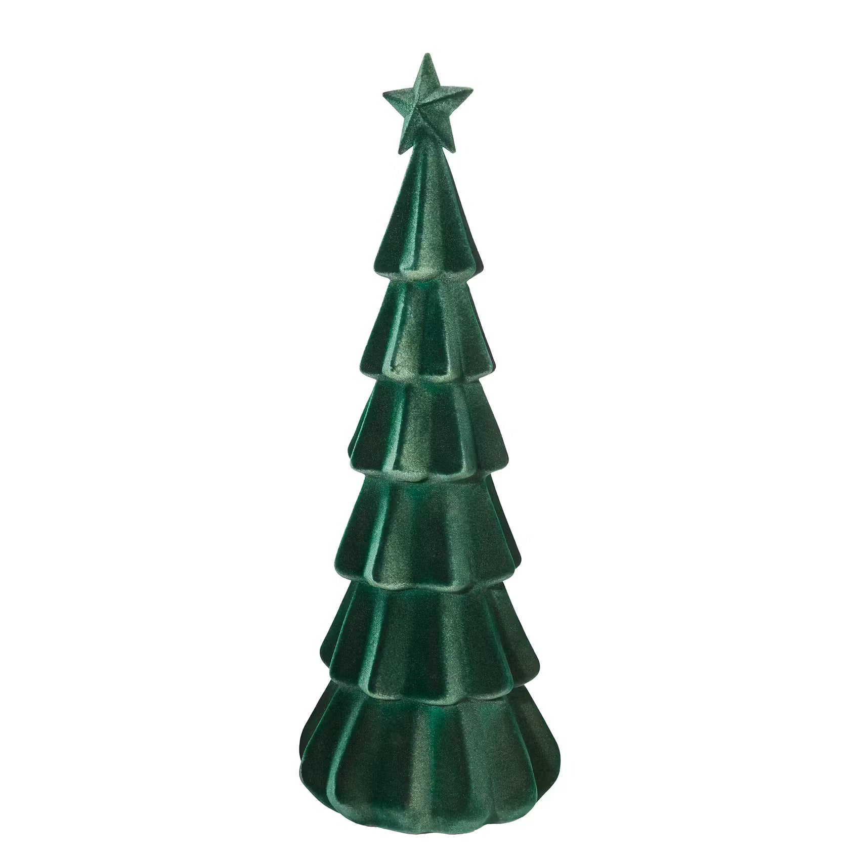 X-MAS Deko-Tanne beflockt