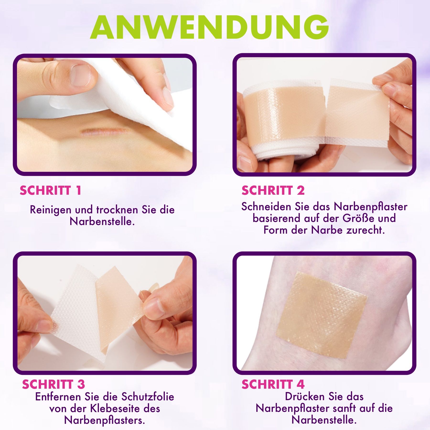 P-Beauty Wundpflaster für Narben