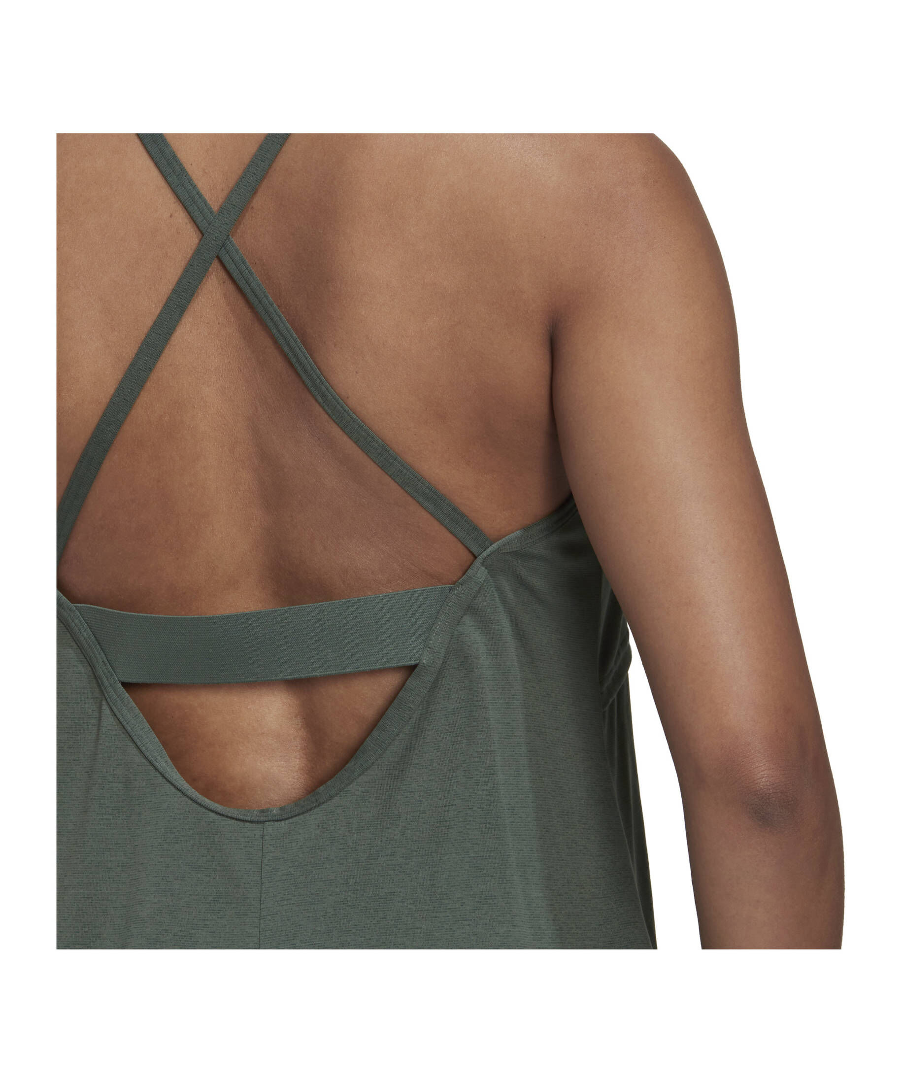 adidas Performance| Damen Trainingstop AEROREADY STUDIO CROSSBACK SLIM TANKTOP