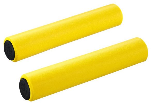 Paire de Grips Supacaz Siliconez Jaune