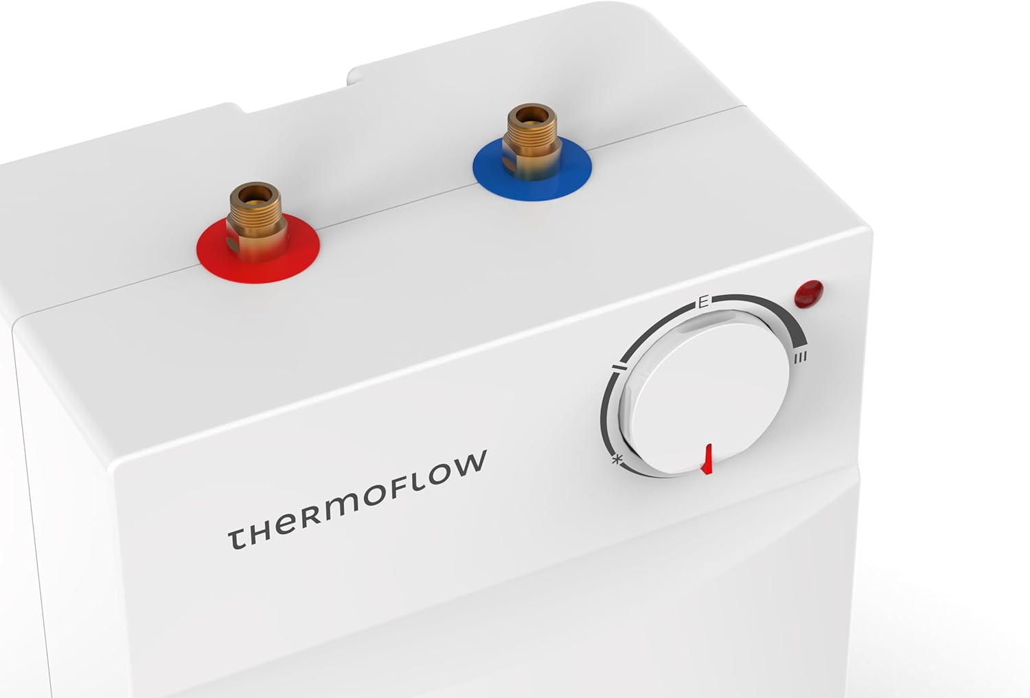 Thermoflow UT 5 Untertischspeicher drucklos | Warmwasserboiler 5 l Speichervolumen | Elektro-Warmwasserboiler G 3/8