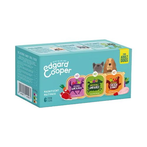 Edgard & Cooper Multipack Hondenvoer - Kuipje - Kip / Wild & Lam