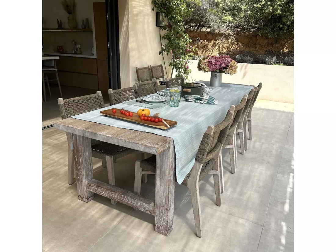 Now's Home - Nappe En Double Gaze De Coton Vert Celadon 150x250cm Camaro