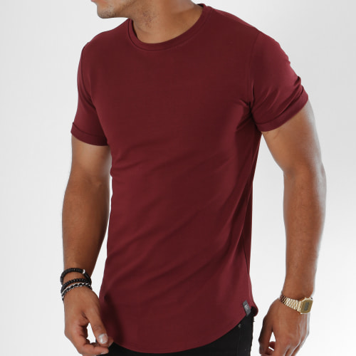 Tee Shirt Oversize T311 Bordeaux