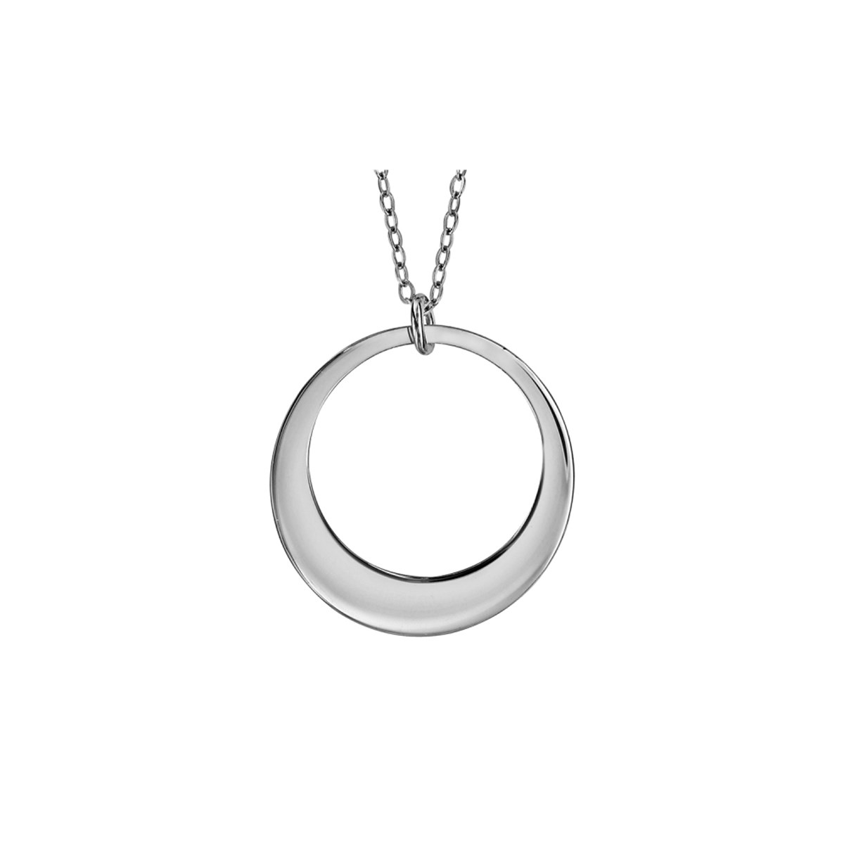 Collier Argent - Cercle - Personnalisable