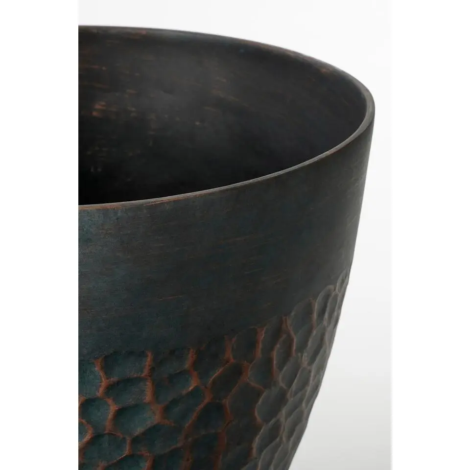 Mica Decorations Bravo Bloempot - H26 x Ø30,5 cm - Groen