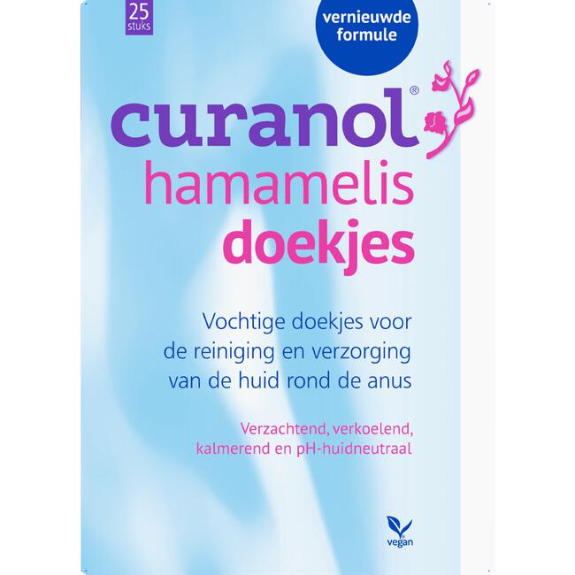 Curanol Hamamelis Doekjes 25 stuks