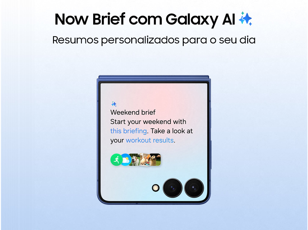 SMARTPHONE SAMSUNG GALAXY Z FLIP 7 512GB PRETO