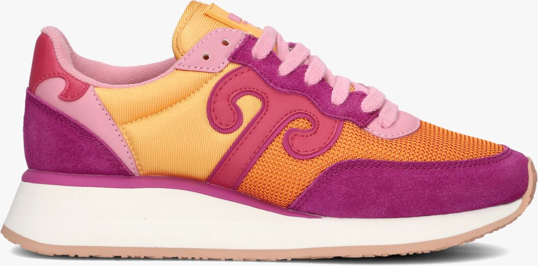 WUSHU oranje wushu lage sneakers master sport