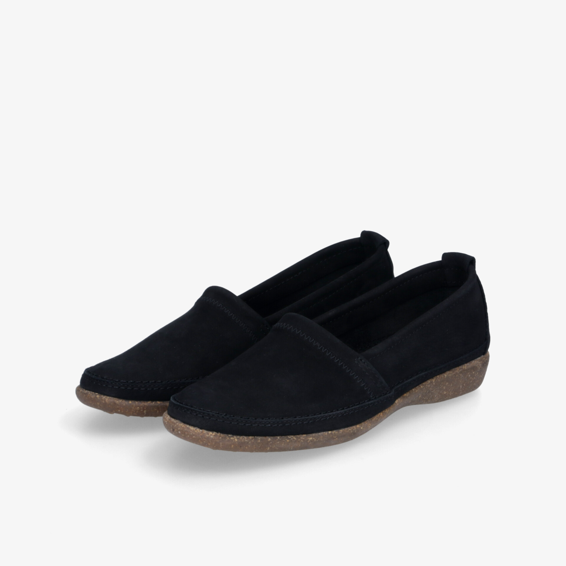 COMFINO Damen Halbschuhe schwarz