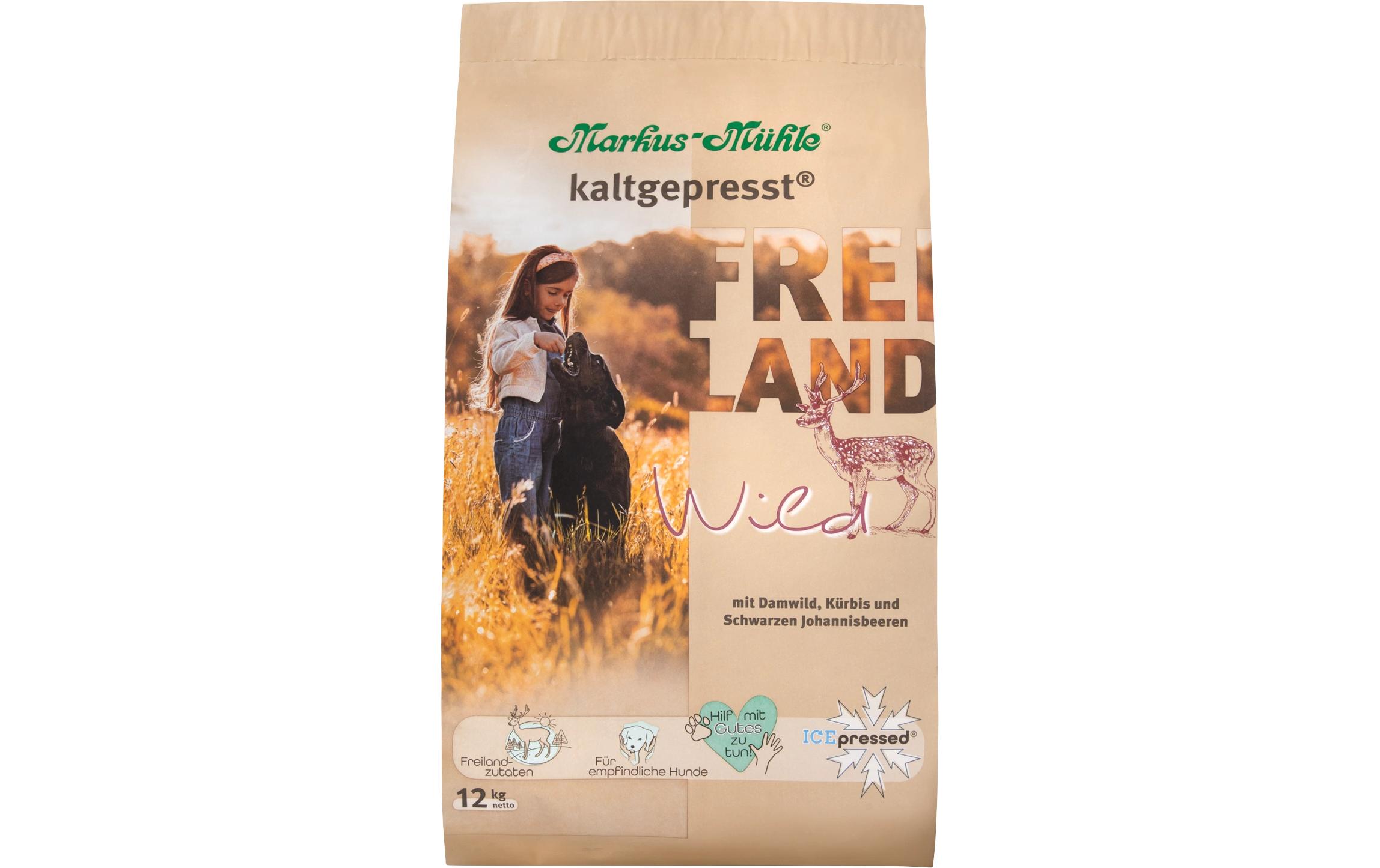 Trockenfutter Dog Freiland Wild 12 kgAlleinfuttermittel für Hunde