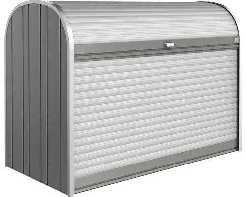 Biohort StoreMax 190 bakken opbergbox, 190x97x136 cm, zilver-kwartsgrijs