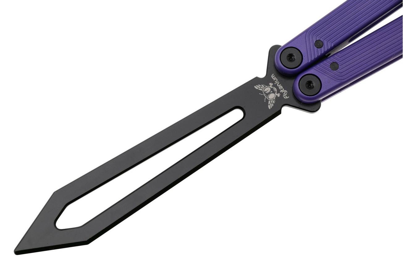 Flytanium Zenith Trainer 2.0 1385UVB Black, Ultra Violet Aluminum, vlindermes trainer