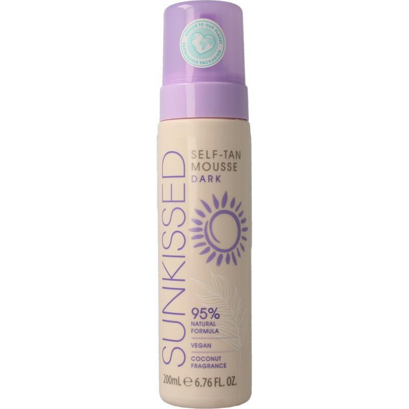 sunkissed Self tan mousse dark 200ML