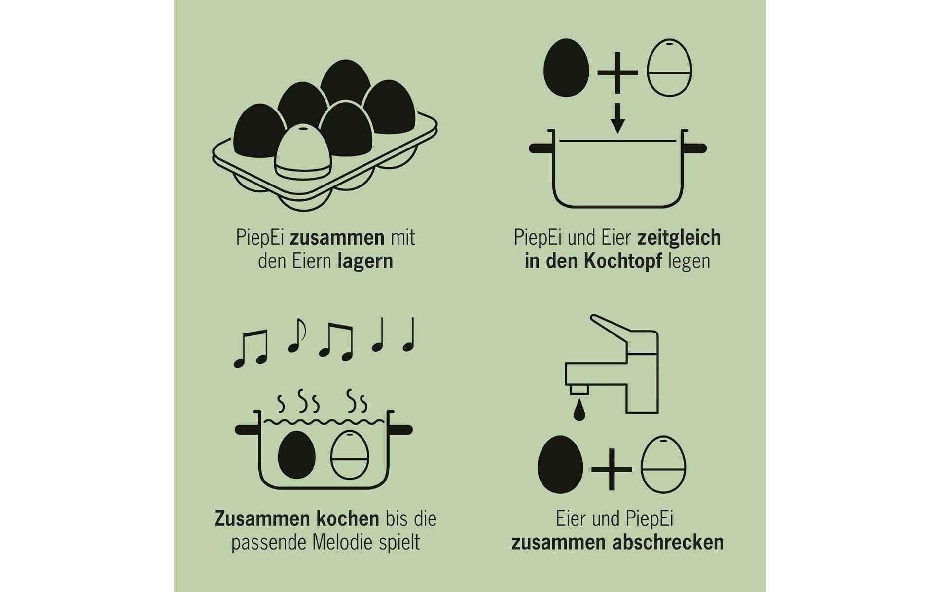 Küchentimer »PiepEi Singende Eieruhr Weihnachten«