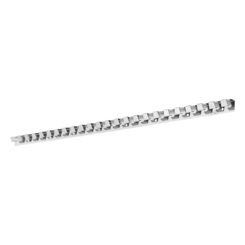 Skinne til PVC-forheng 98x3x3 cm