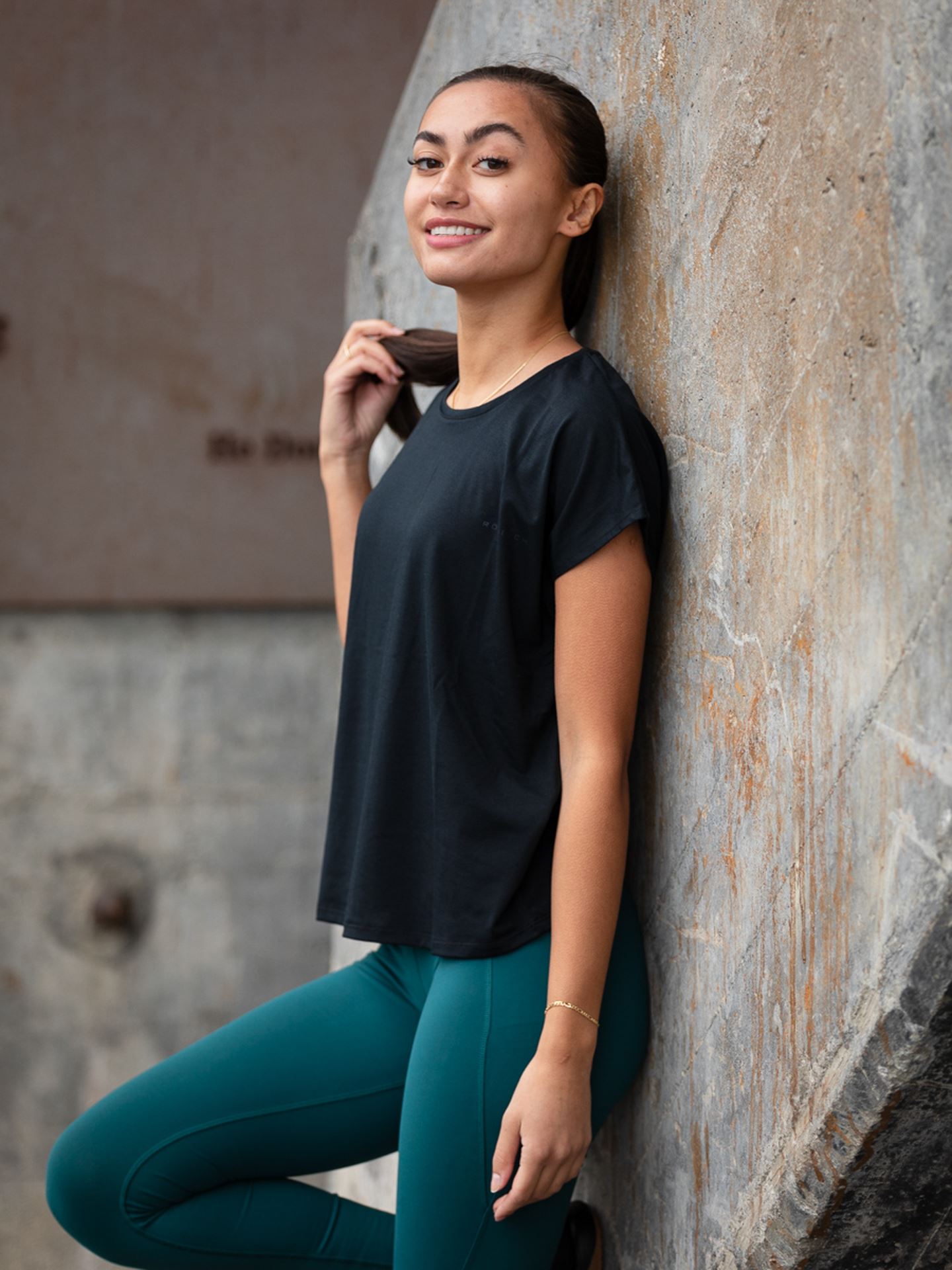 Split Back Tee
