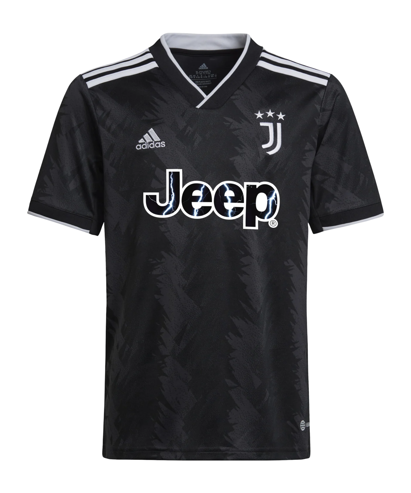 adidas Juventus Turin Trikot Away 2022/2023 Kids Schwarz