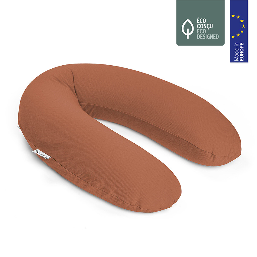 Coussin de maternité Doomoo Tetra - Terracotta