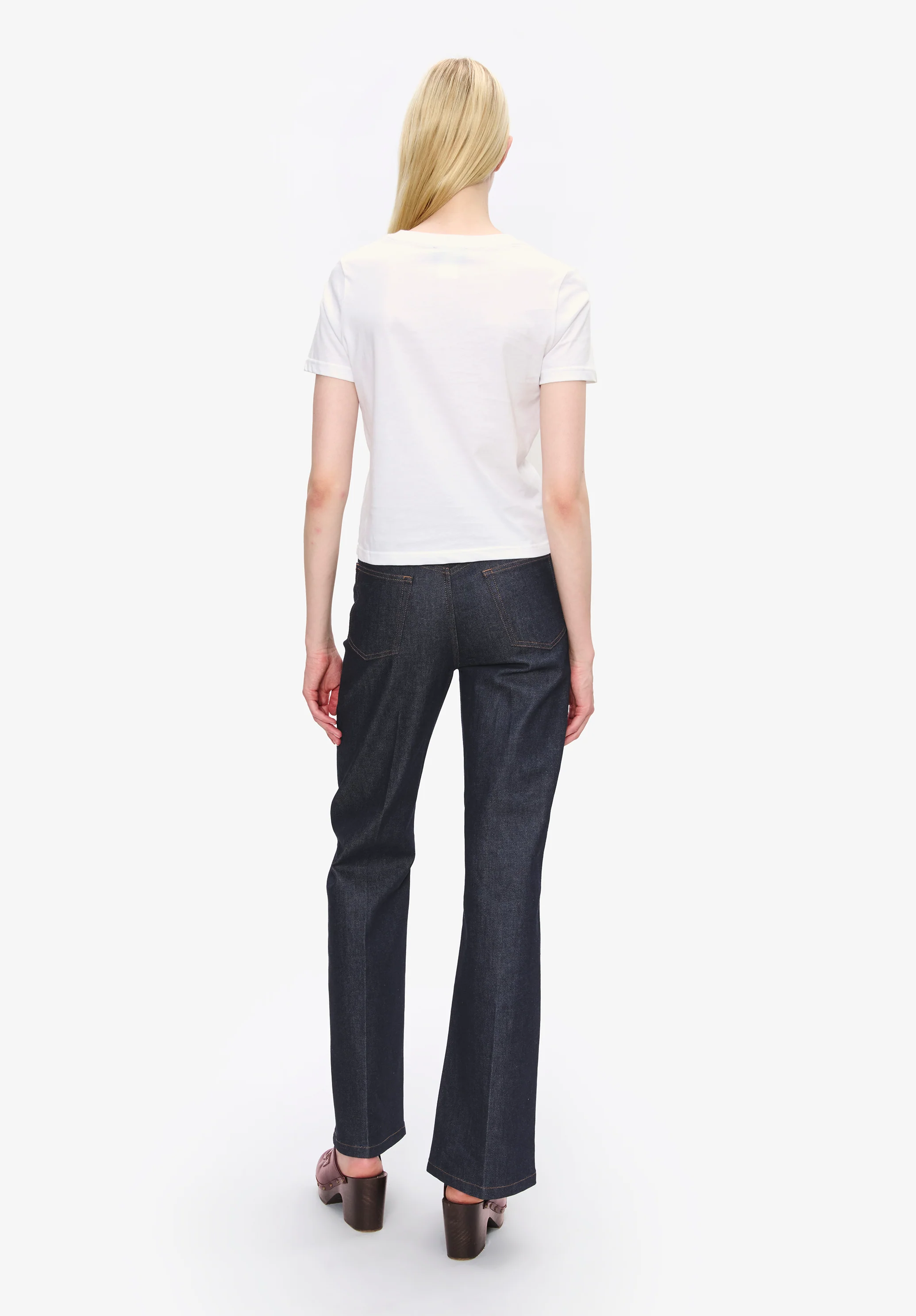 T-shirt crop Madame A.P.C. - Blanc