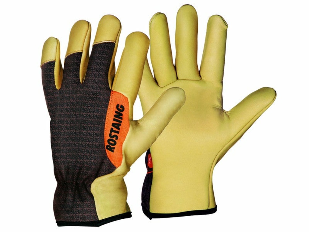 Gants de jardinage en cuir rostaing, taille 9 / l