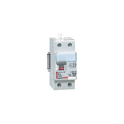 Interrupteur différentiel 30mA 63A type AC Legrand