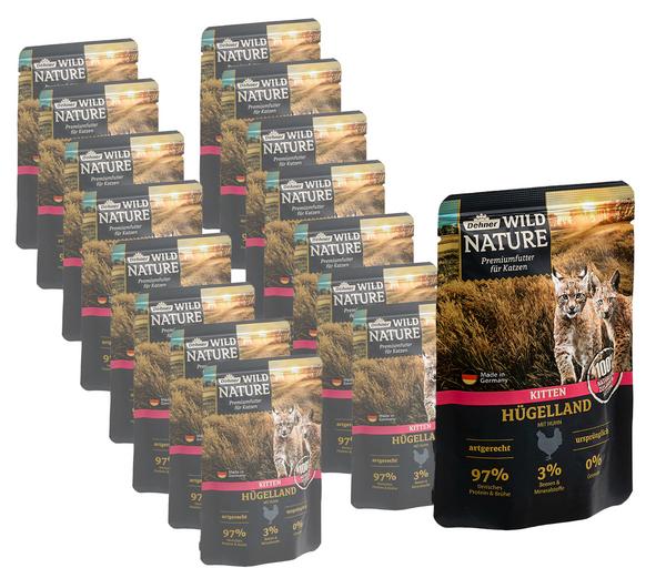 Dehner Wild Nature Nassfutter für Katzen