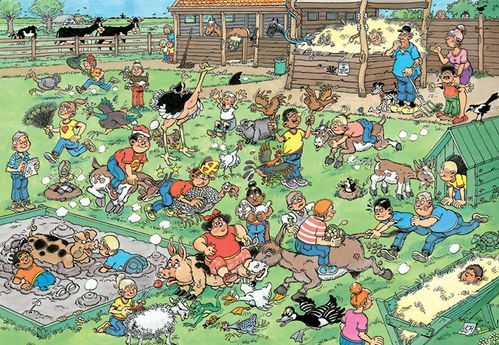 Kinderboerderij Puzzel (360 Stukjes)