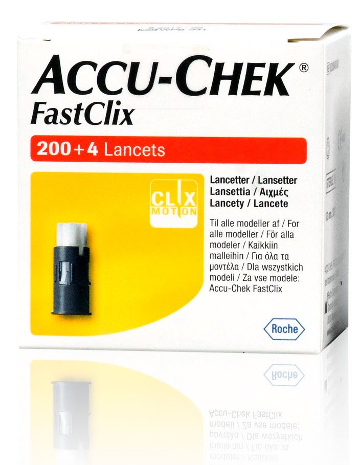 ACCU-CHEK FastClix Lanzetten<br>34 × 6 Stück