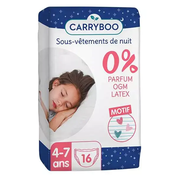 Conjunto de 16 pijamas Carryboo para meninas de 4 a 7 anos.