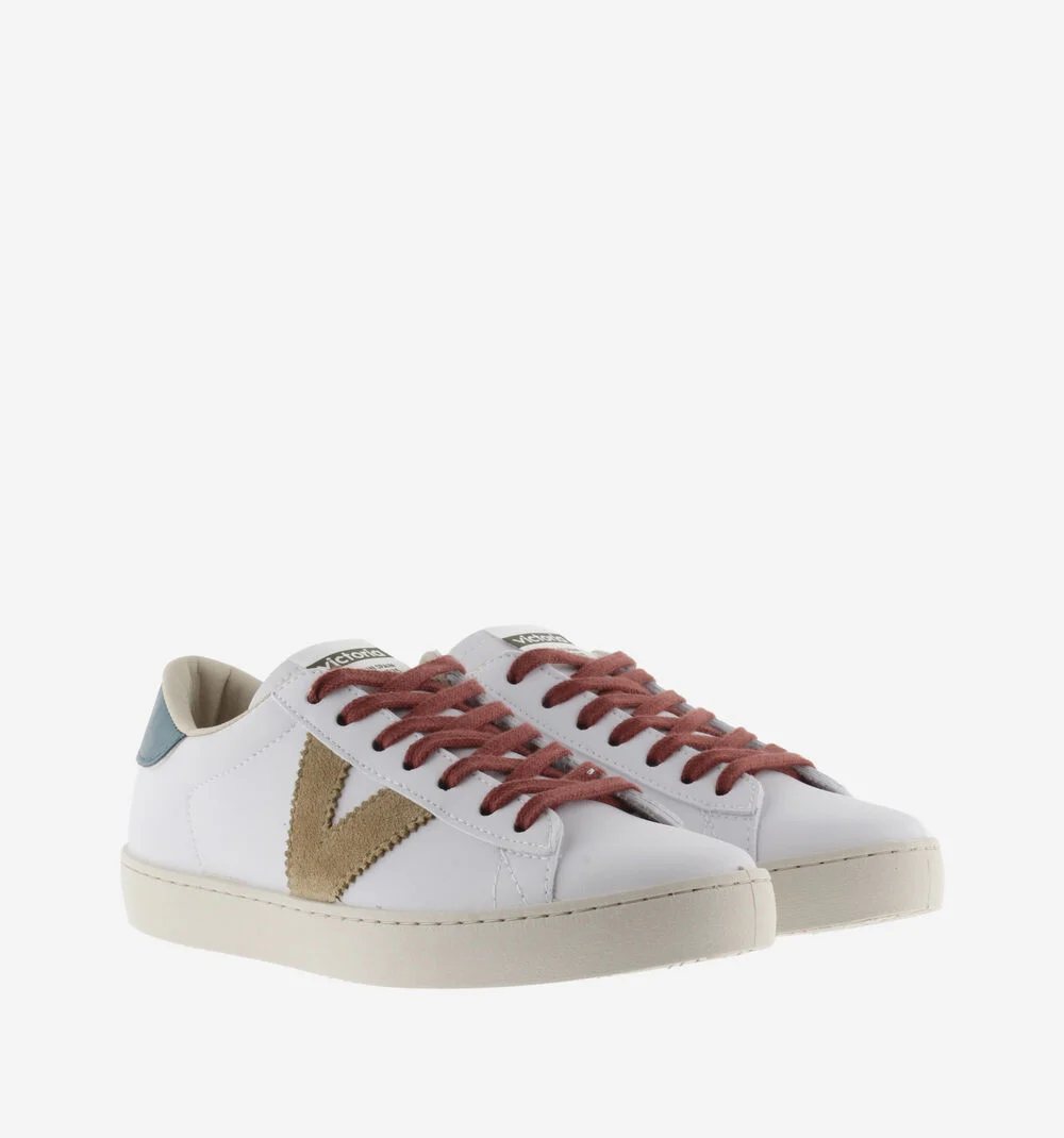 BERLÍN EFFET CUIR MULTICOLORE Baskets femme à effet cuir multicolore ROYAL