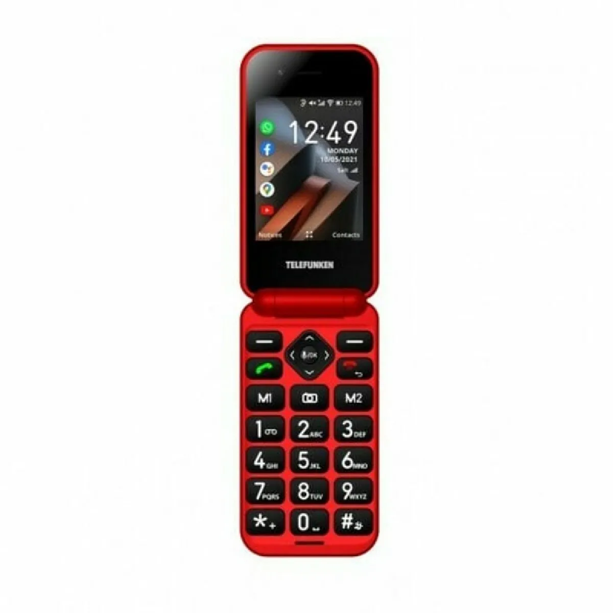 Telefunken TF-GSM-740-CAR - Rouge