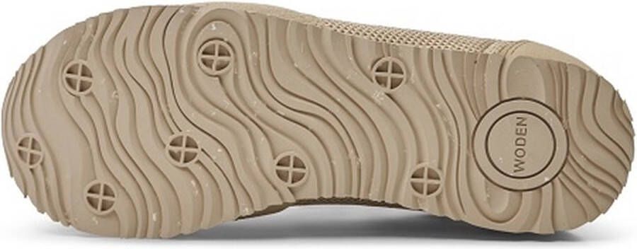 WODEN Lage Sneakers Dames Ydun Icon Maat: 41 Materiaal: Textiel Kleur: Beige