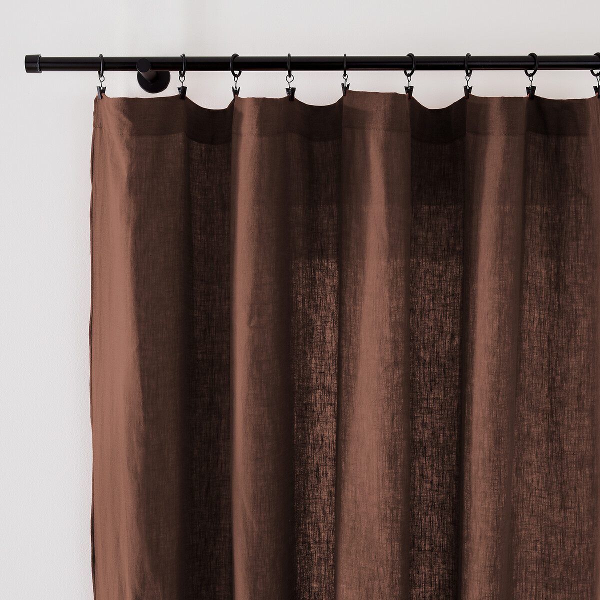 LA REDOUTE INTERIEURS<br>Painel de cortina em linho lavado, Onega