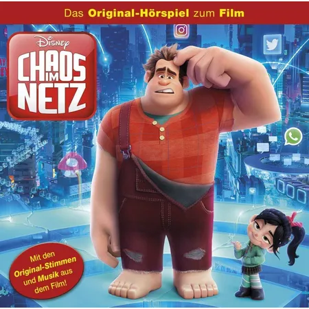 Warner Kiddinx CD - Disneys Ralph Reichts: Chaos im Netz