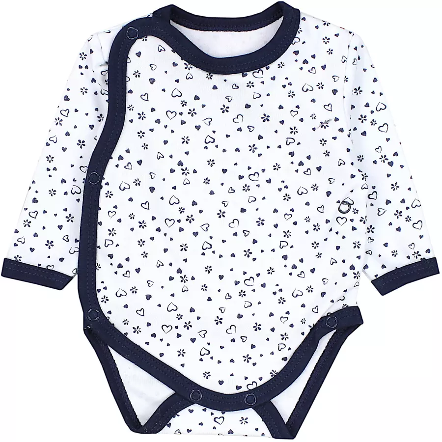 TupTam Baby Langarm Wickelbody 5er Pack rosa Modell 1