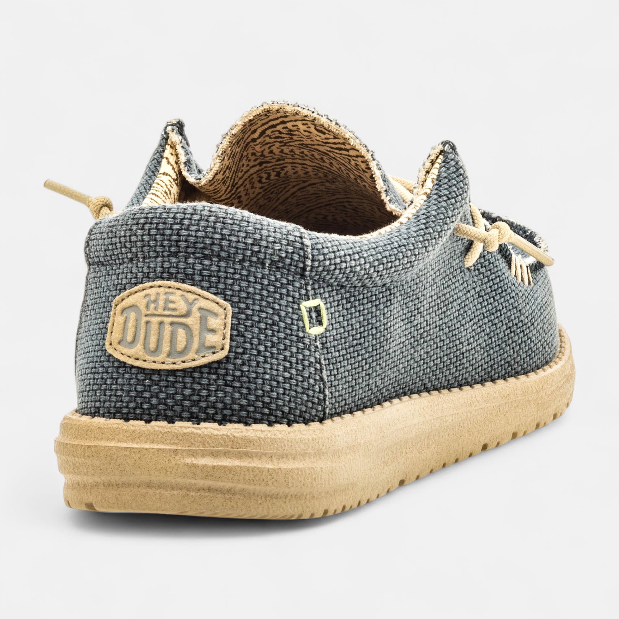 Baskets en toile Homme bleu