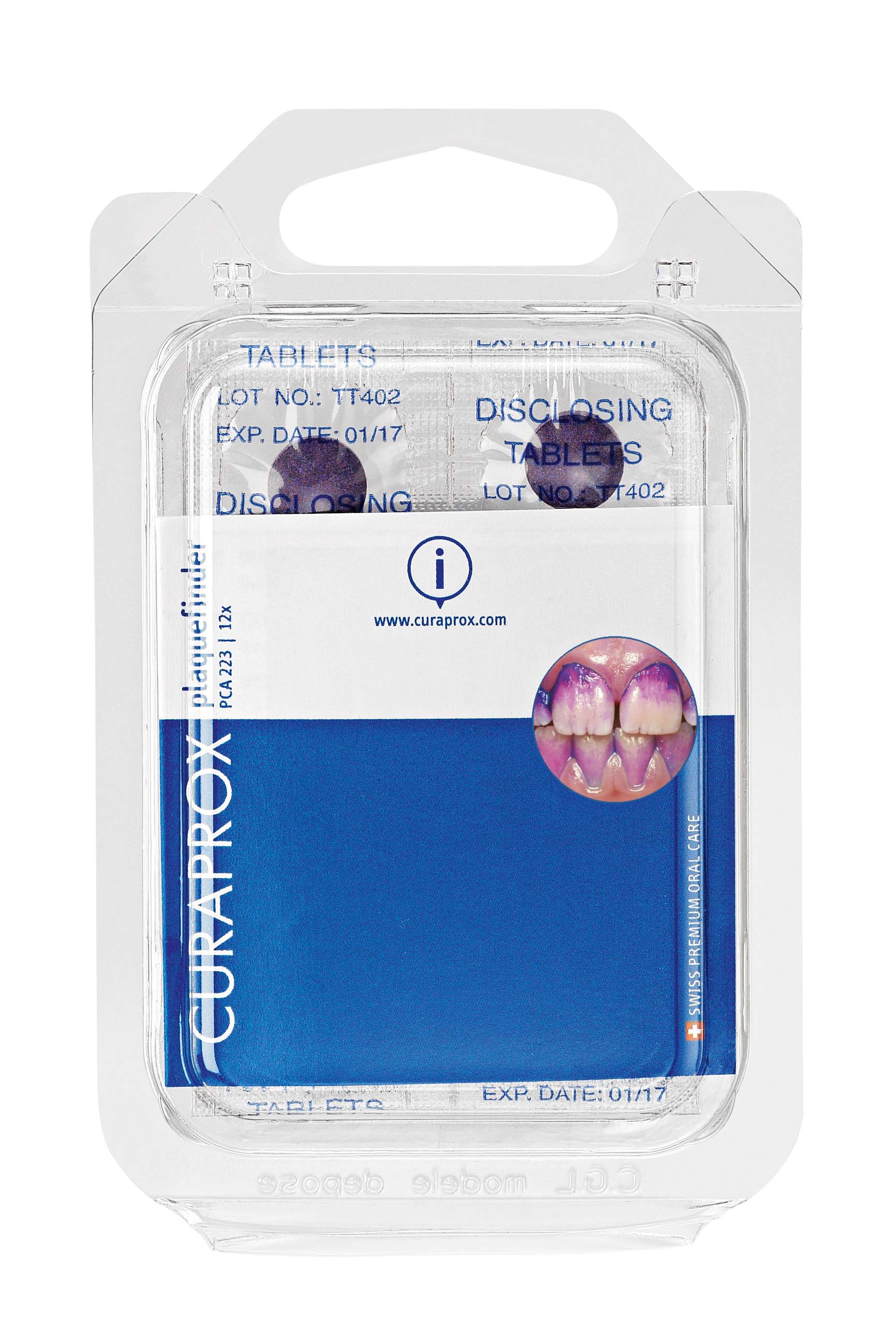 CURAPROX PCA 223 Plaquesearch<br>12 Stück, Tablette, Anfärbetabletten