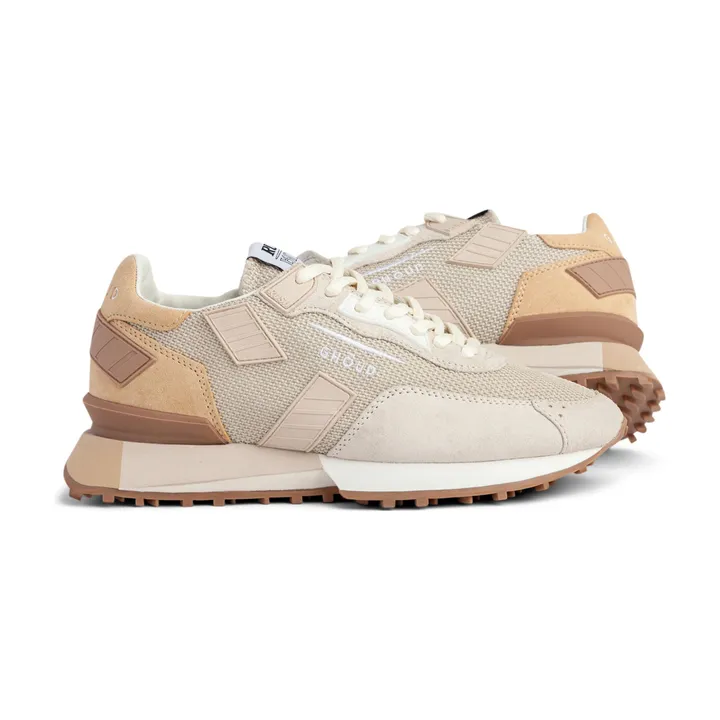 Ghoud Baskets Rush Groove Mesh Suede | Beige