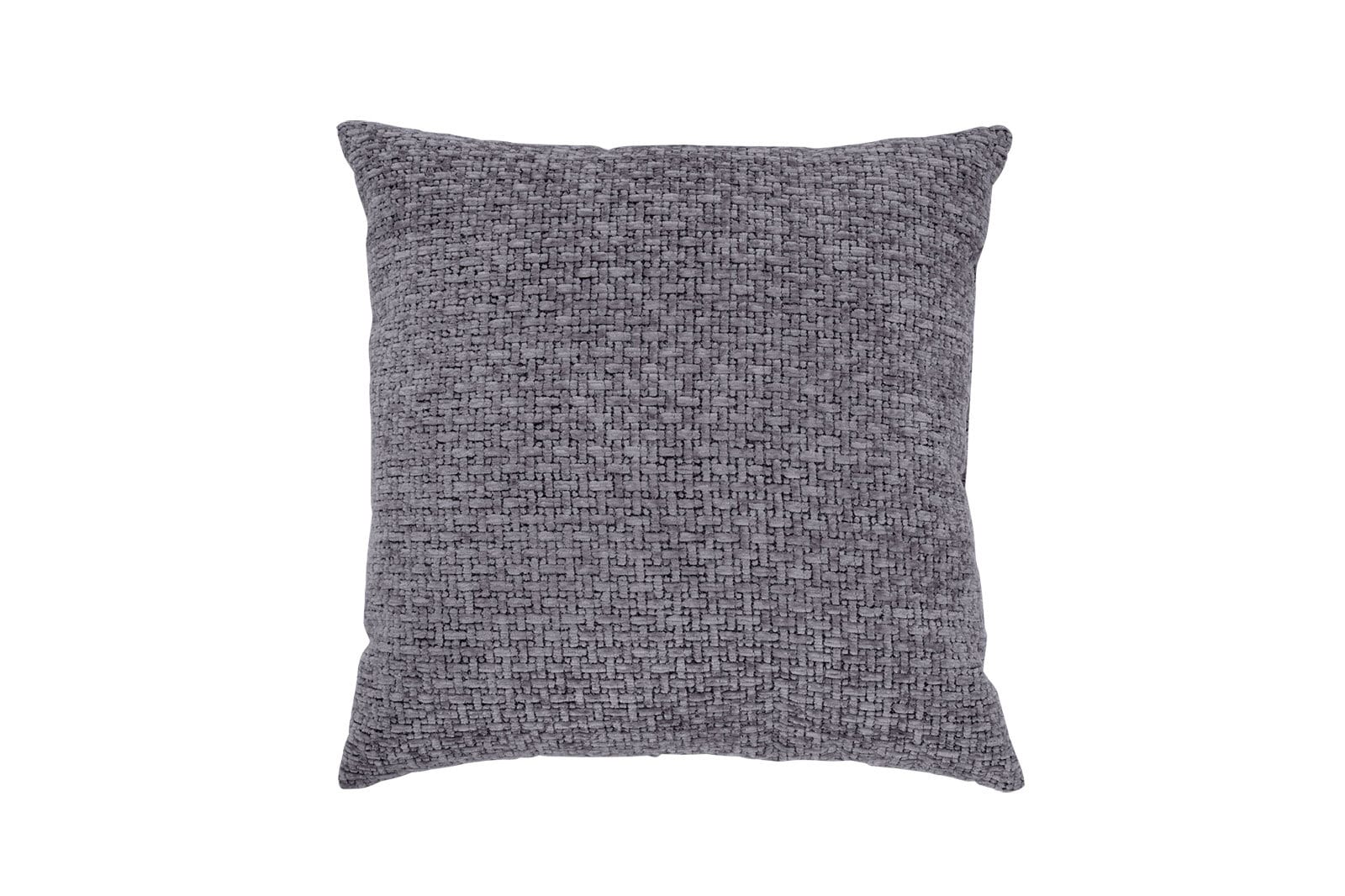 Dekokissen Brick 45x45 cm Polyester silber